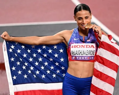 McLaughlin-Levrone clocks fastest female 400m in four decades to claim gold medal