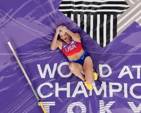 Katie Moon secures third world championship pole vault championship in thrilling Japanese final