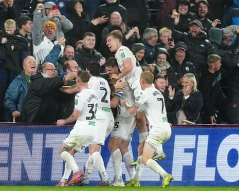 Agony for Forest's Manager as The Swans Stun Nottingham Forest with Late Revival